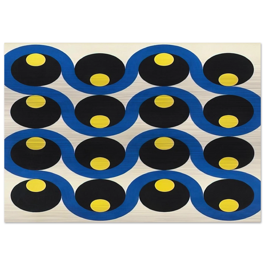 Beat - 1952 - Alexander Liberman Brushed Aluminum Print - 70x100 cm / 28x40 inches | Alexander Liberman Aluminum Print | Alexander Liberman Prints