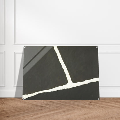 Krijtlijnen HV - 1977 - Ralston Crawford Acrylic Print - 70x100 cm / 28x40″ inches