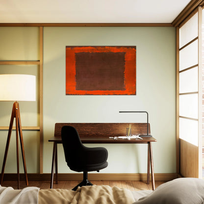 Untitled Mural for End Wall - 1959 - Mark Rothko Brushed Aluminum Print - 70x100 cm / 28x40 inches | Mark Rothko Aluminum Print | Mark Rothko Prints
