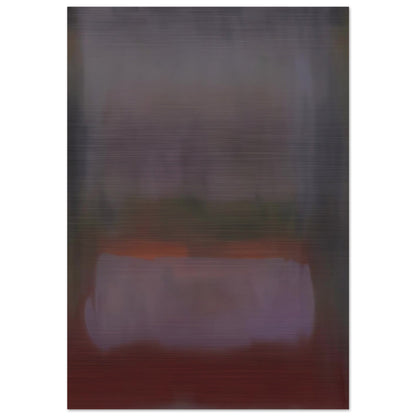 UNTITLED 1967 - Esteban Vicente Brushed Aluminum Print - 70x100 cm / 28x40 inches | Esteban Vicente Aluminum Print | Esteban Vicente Prints