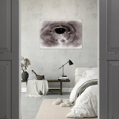 UNTITLED 1962 1 - Lee Bontecou Acrylic Print - 70x100 cm / 28x40″ inches | Lee Bontecou Wall Art | Lee Bontecou Prints