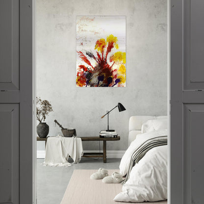 Summer Madness - Cy Twombly Brushed Aluminum Print - 70x100 cm / 28x40 inches | Cy Twombly Aluminum Print | Cy Twombly Prints