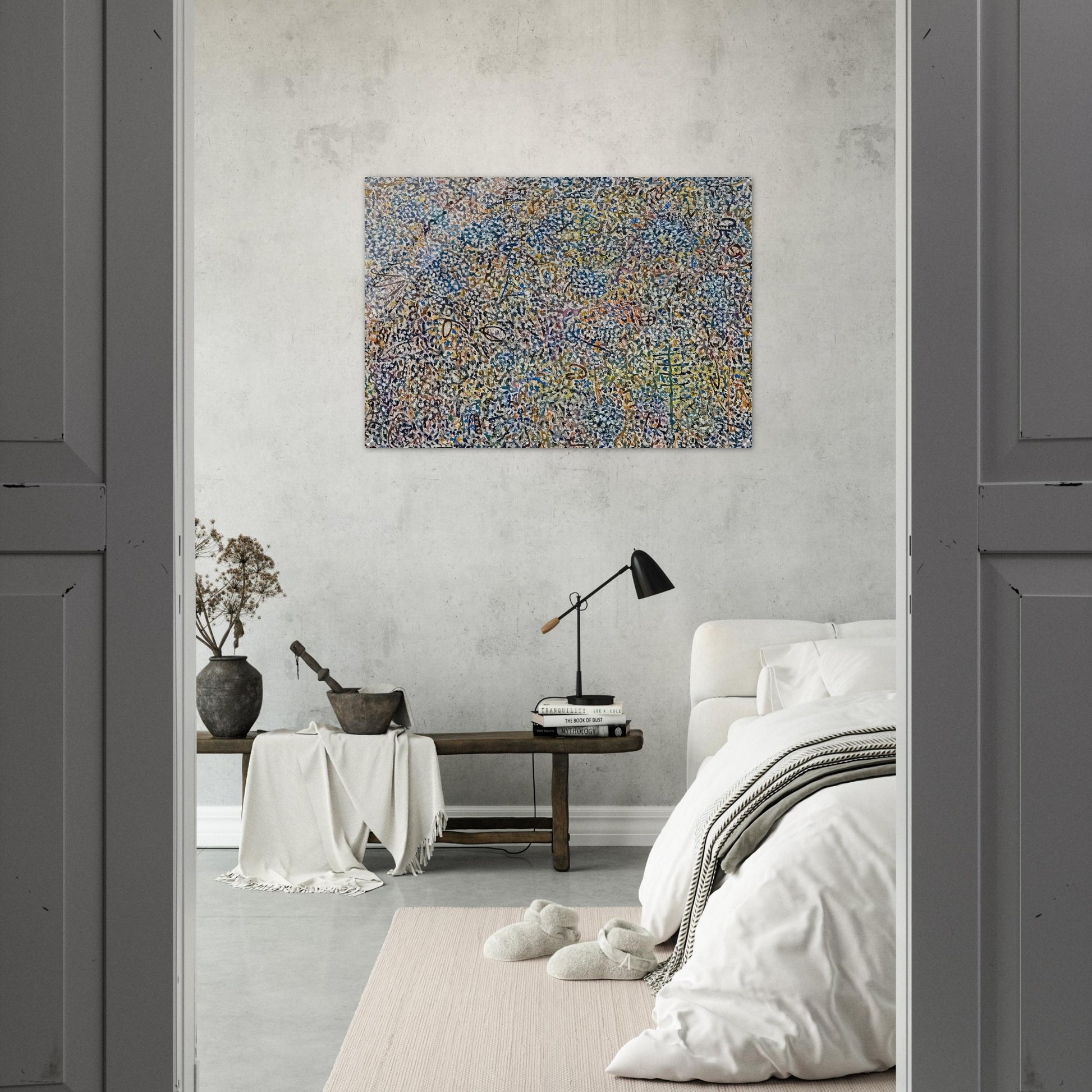 Presence Amaranth Garden - 1974 - Richard Pousette-Dart Acrylic Print - 70x100 cm / 28x40″ inches