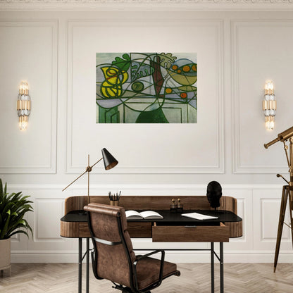 Still life - Pablo Picasso Brushed Aluminum Print - 70x100 cm / 28x40 inches | Pablo Picasso Aluminum Print | Pablo Picasso Prints