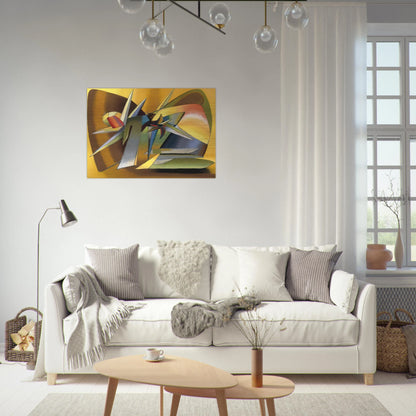 The Desert - 1938 - John Ferren Brushed Aluminum Print - 70x100 cm / 28x40 inches | John Ferren Aluminum Print | John Ferren Prints