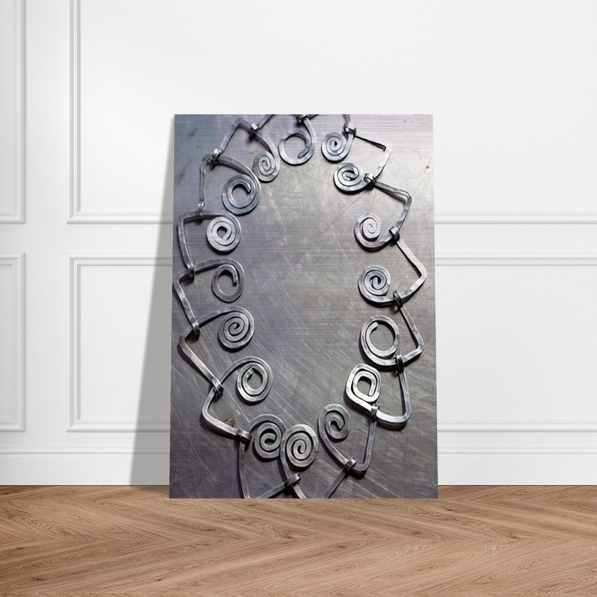 NECKLACE 1930 - Alexander Calder Brushed Aluminum Print - 70x100 cm / 28x40 inches | Alexander Calder Aluminum Print | Alexander Calder Prints