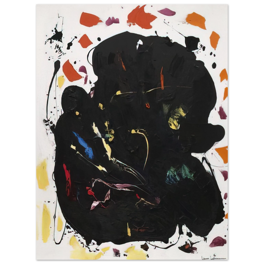 Hans Hofmann - Black Diamond  75x100 cm / 30x40inches Fine Art Poster
