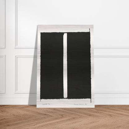 Canto III - Barnett Newman Brushed Aluminum Print - 70x100 cm / 28x40 inches | Barnett Newman Aluminum Print | Barnett Newman Prints