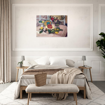 STILL LIFE WITH PINEAPPLES 1 - Henri Matisse Acrylic Print - 70x100 cm / 28x40″ inches