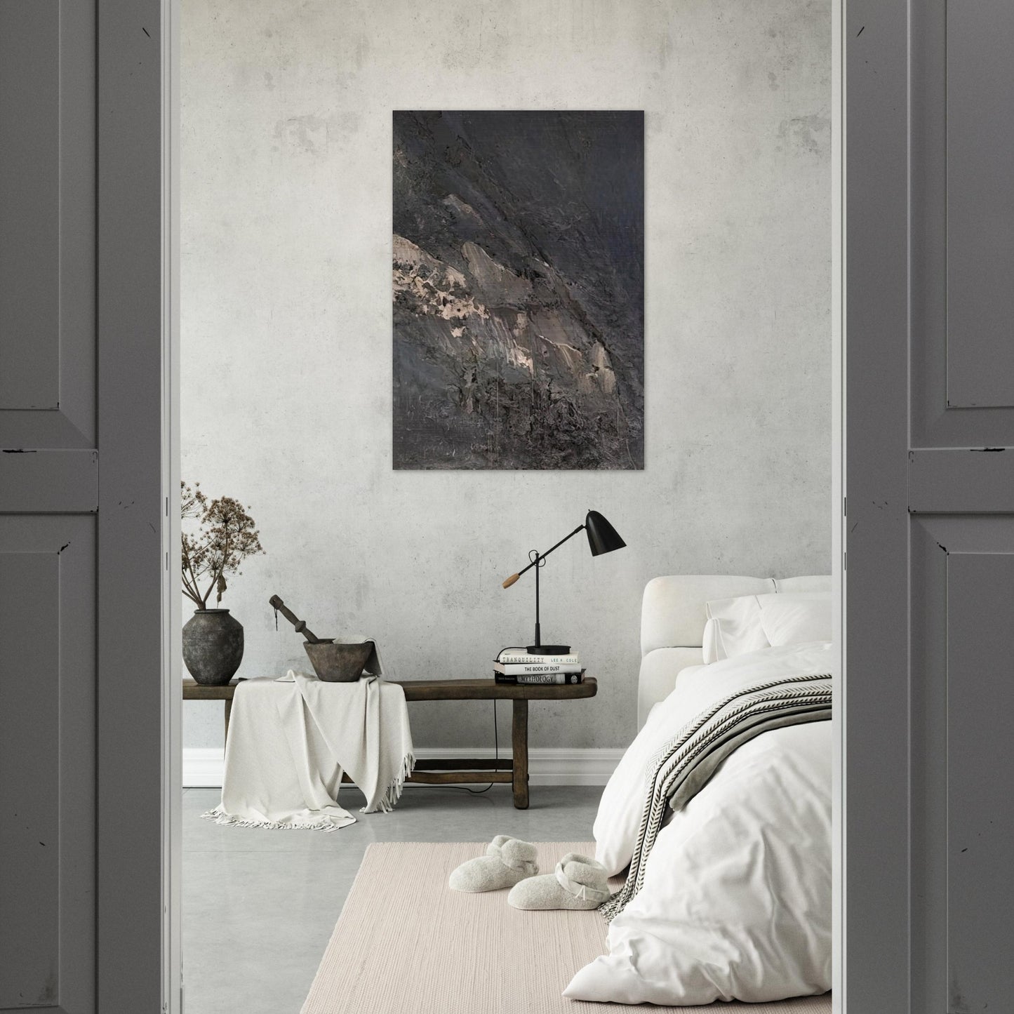Jay DeFeo/BIG/Incision - Jay DeFeo Brushed Aluminum Print - 70x100 cm / 28x40 inches | Jay DeFeo Aluminum Print | Jay DeFeo Prints