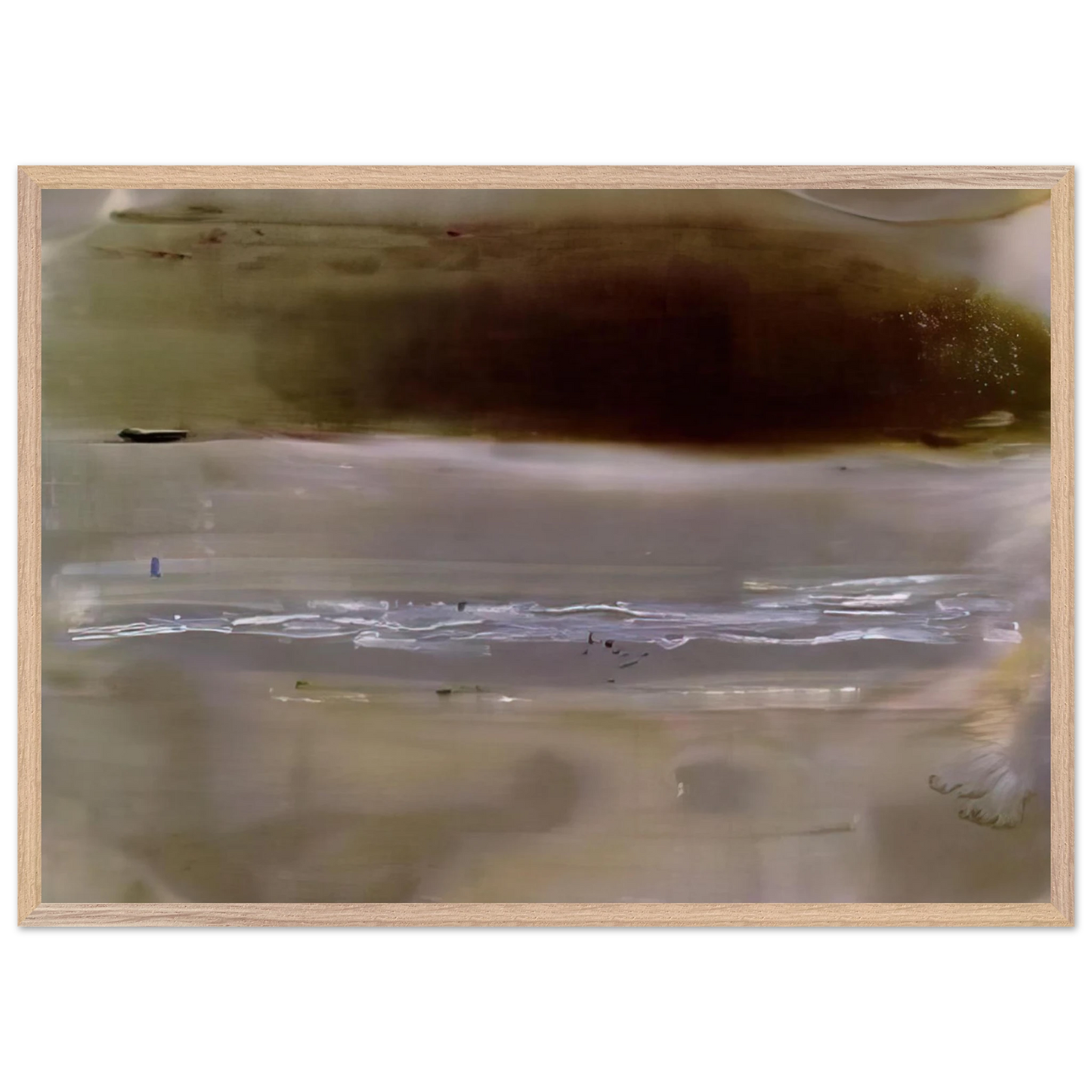 Helen Frankenthaler - Viewpoint II - 1979 Wall art - 60x80 cm / 24x32 inches - Premium Wooden Framed Poster With Fine Art Paper-canvas - Black frame