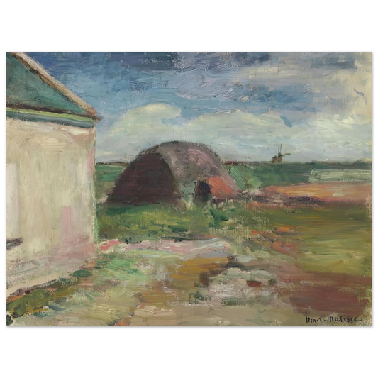 Henri Matisse - PAYSAGE DE BRETAGNE 1896  75x100 cm / 30x40inches Fine Art Poster