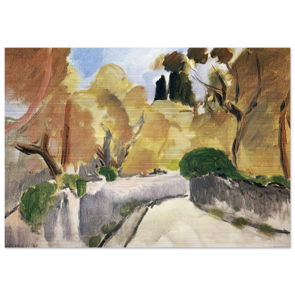 LANDSCAPE 2 - Henri Matisse Brushed Aluminum Print - 70x100 cm / 28x40 inches | Henri Matisse Aluminum Print | Henri Matisse Prints