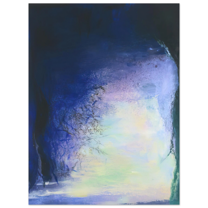 Zao Wou-Ki - AFTER THE ECLIPSE 11 AUGUST 99 1999  75x100 cm / 30x40inches Fine Art Poster