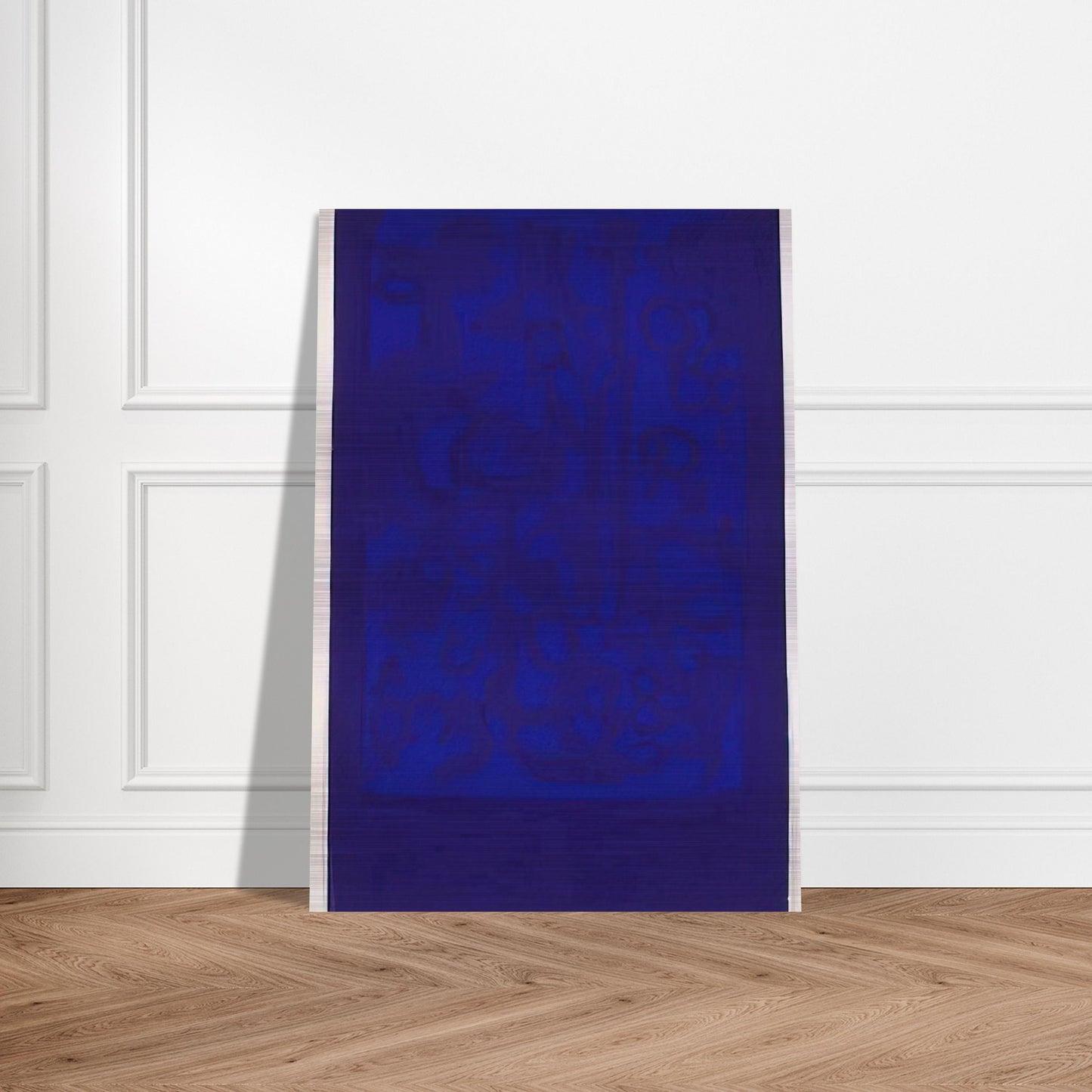 Blue Viola - 1962 - Carla Accardi Brushed Aluminum Print - 70x100 cm / 28x40 inches | Carla Accardi Aluminum Print | Carla Accardi Prints