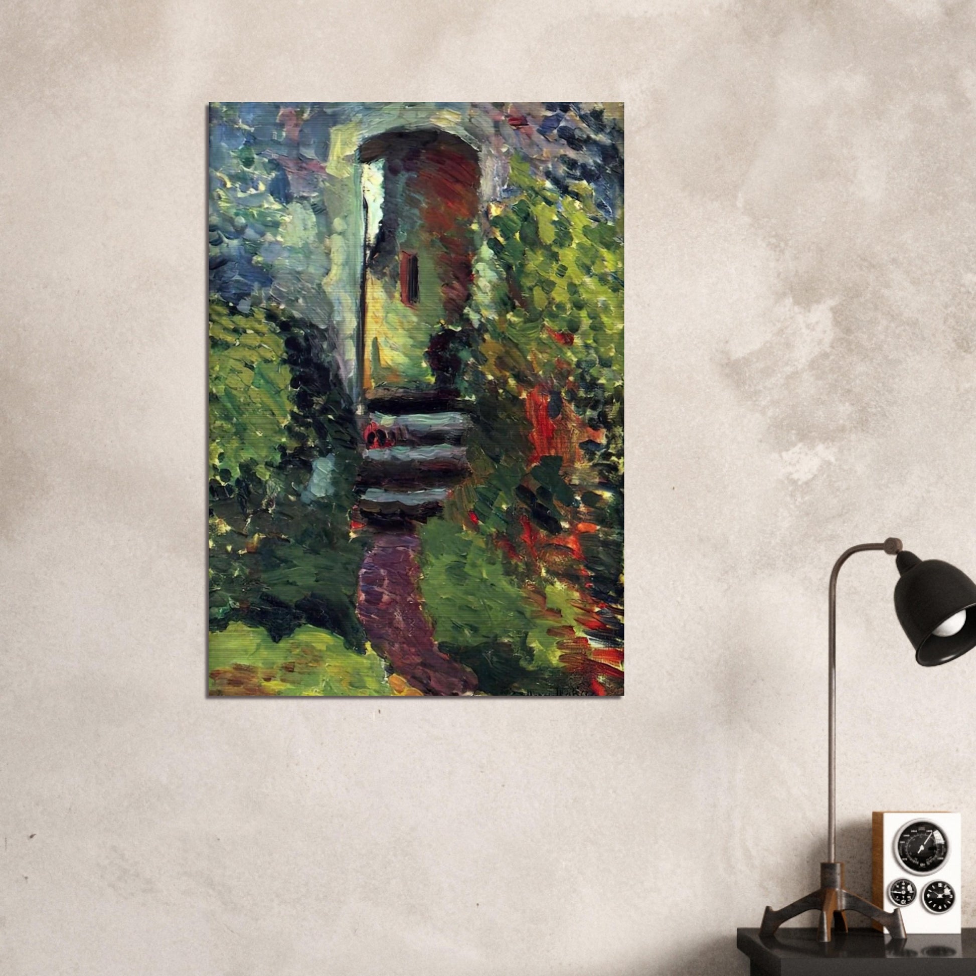 THE LITTLE GATE OF THE OLD MILL 1898 - Henri Matisse Brushed Aluminum Print - 70x100 cm / 28x40 inches | Henri Matisse Aluminum Print | Henri Matisse Prints