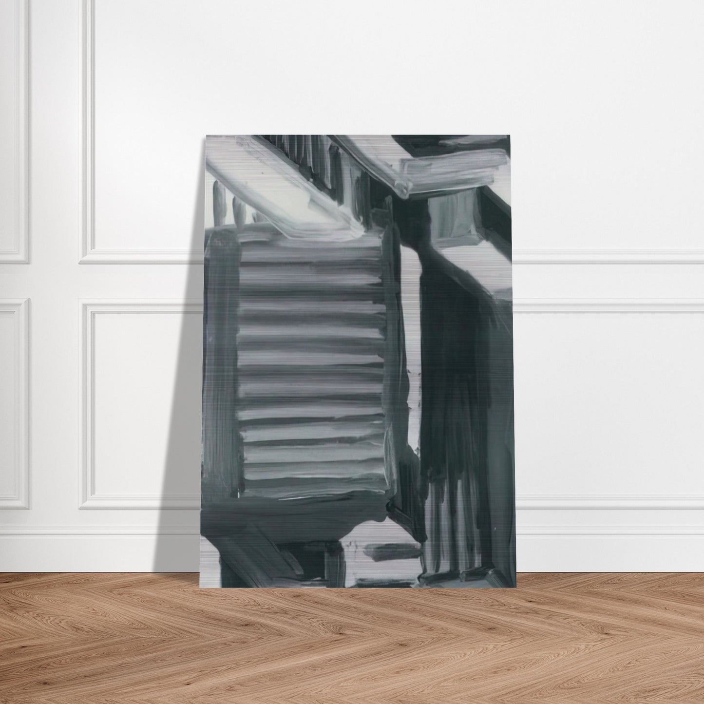 TOWNSCAPE 1968 2 - Gerhard Richter Brushed Aluminum Print - 70x100 cm / 28x40 inches | Gerhard Richter Aluminum Print | Gerhard Richter Prints