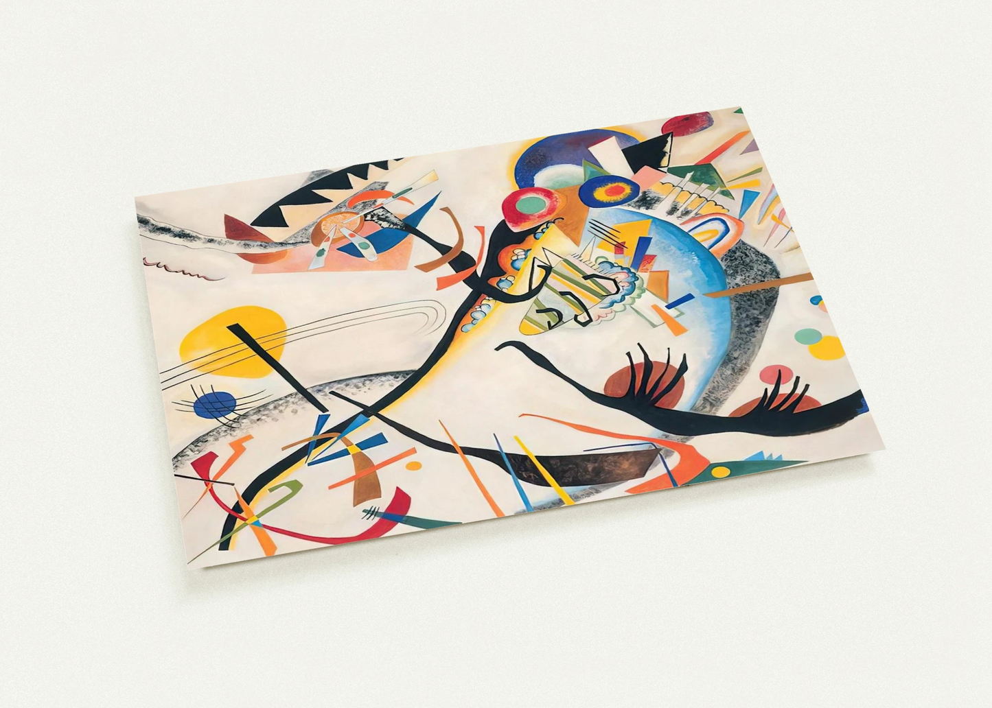 NOT_DETECTED_189361 By Wassily Kandinsky Pack of 10 Post Cards | Wassily Kandinsky Post Cards | A6 (10.5 x 14.8 cm) - 4.1 x 5.8 inches