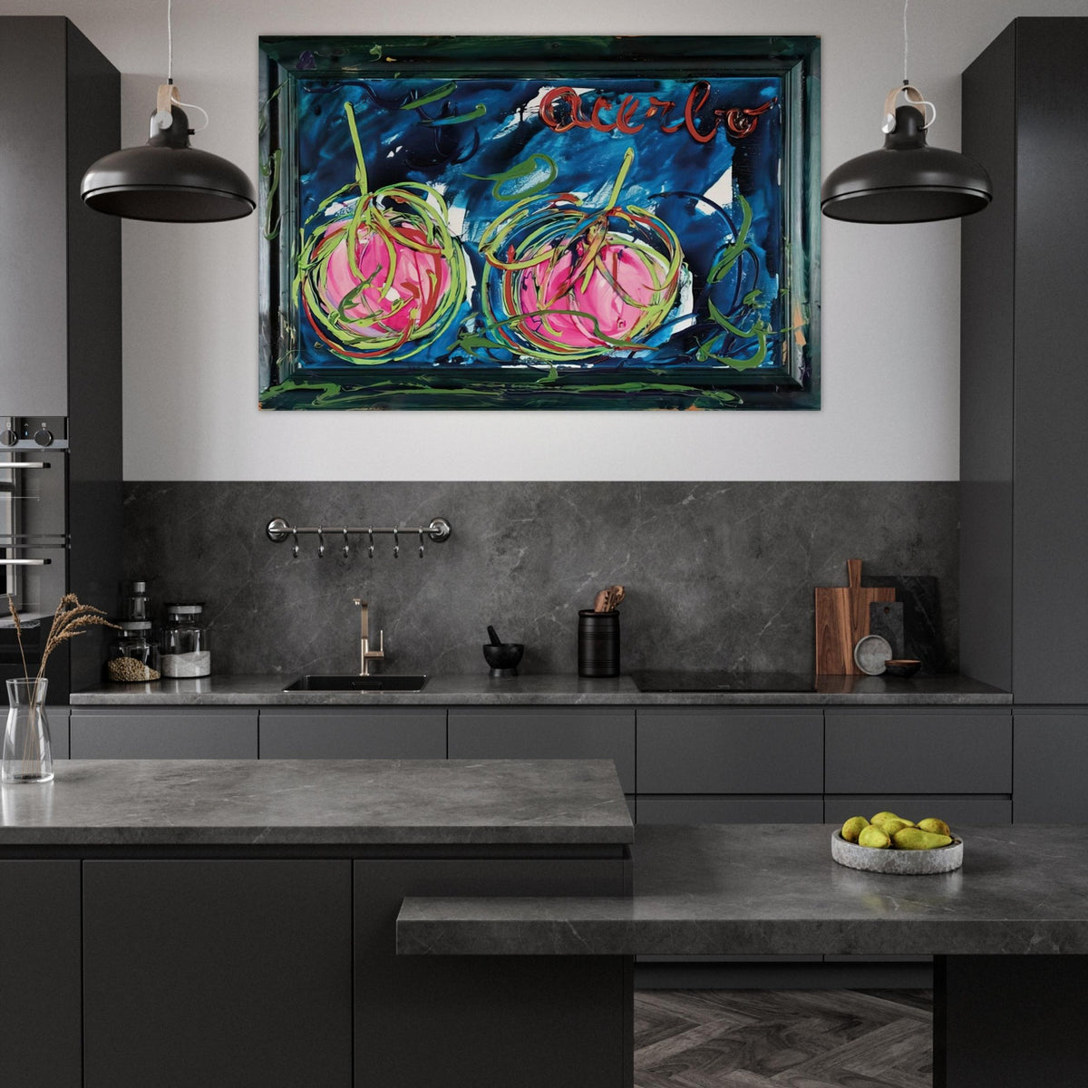 Acerbo - 1984 - Mario Schifano Art Prints - 100x150 cm / 40x60″ inches | Mario Schifano Poster | Mario Schifano Prints