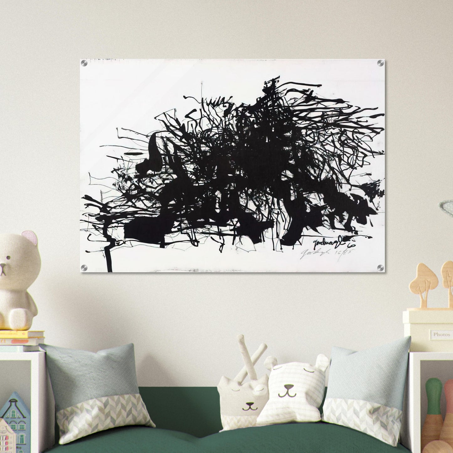 Nomads - 1960 - Robert Goodnough Acrylic Print - 70x100 cm / 28x40″ inches
