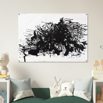Nomads - 1960 - Robert Goodnough Acrylic Print - 70x100 cm / 28x40″ inches