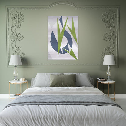Embrace - Lee Krasner Brushed Aluminum Print - 70x100 cm / 28x40 inches | Lee Krasner Aluminum Print | Lee Krasner Prints