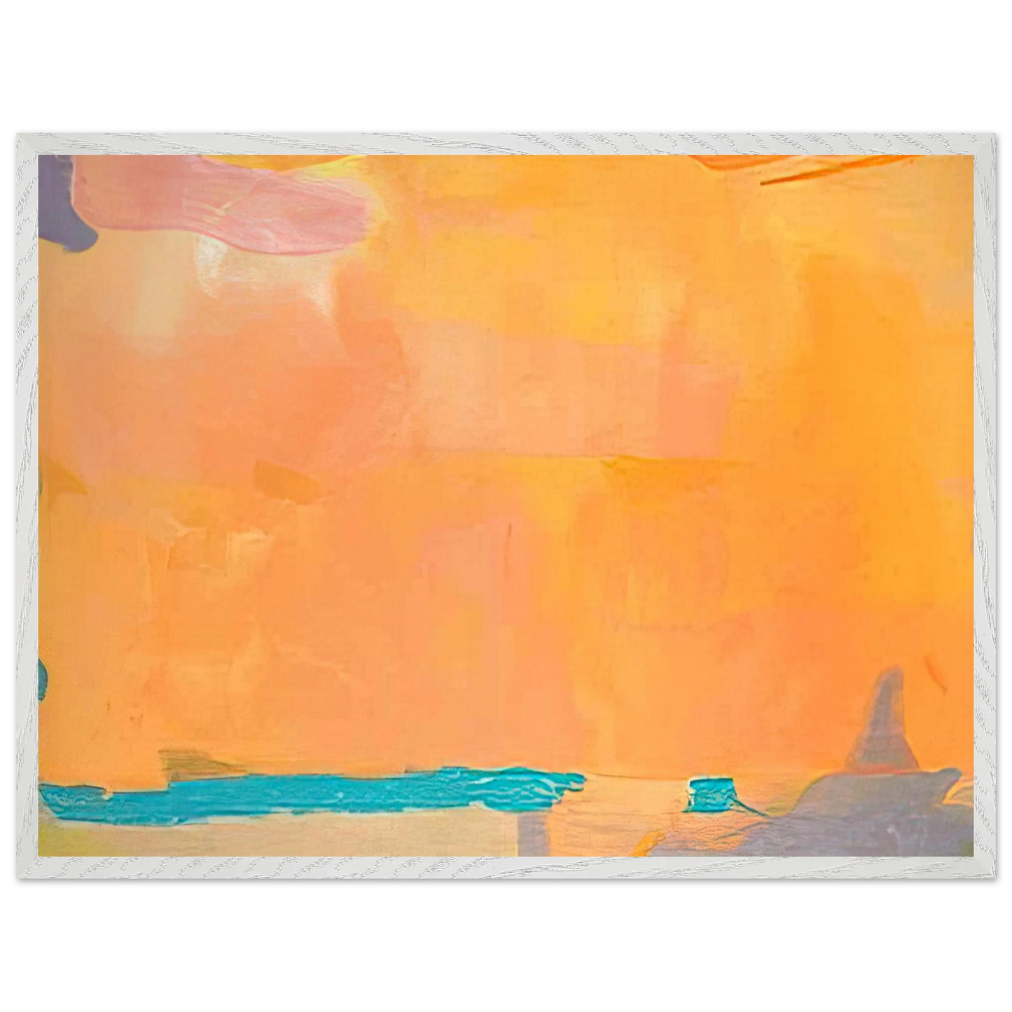 Helen Frankenthaler - Royal Fireworks - 1975 Wall art - 45x60 cm / 18x24 inches - Fine Art Poster-canvas - -
