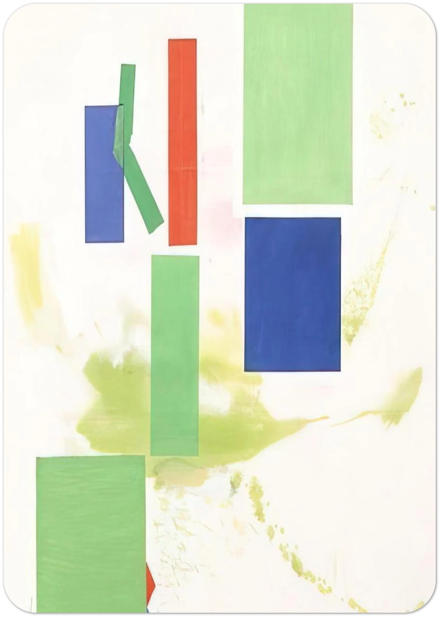 Lucidus Ordo By Hans Hofmann Pack of 10 Post Cards | Hans Hofmann Post Cards | A6 (10.5 x 14.8 cm) - 4.1 x 5.8 inches