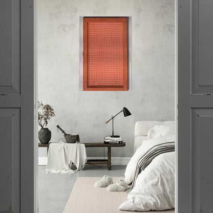Volume a moduli sfasati - 1960 - Dadamaino Brushed Aluminum Print - 70x100 cm / 28x40 inches | Dadamaino Aluminum Print | Dadamaino Prints