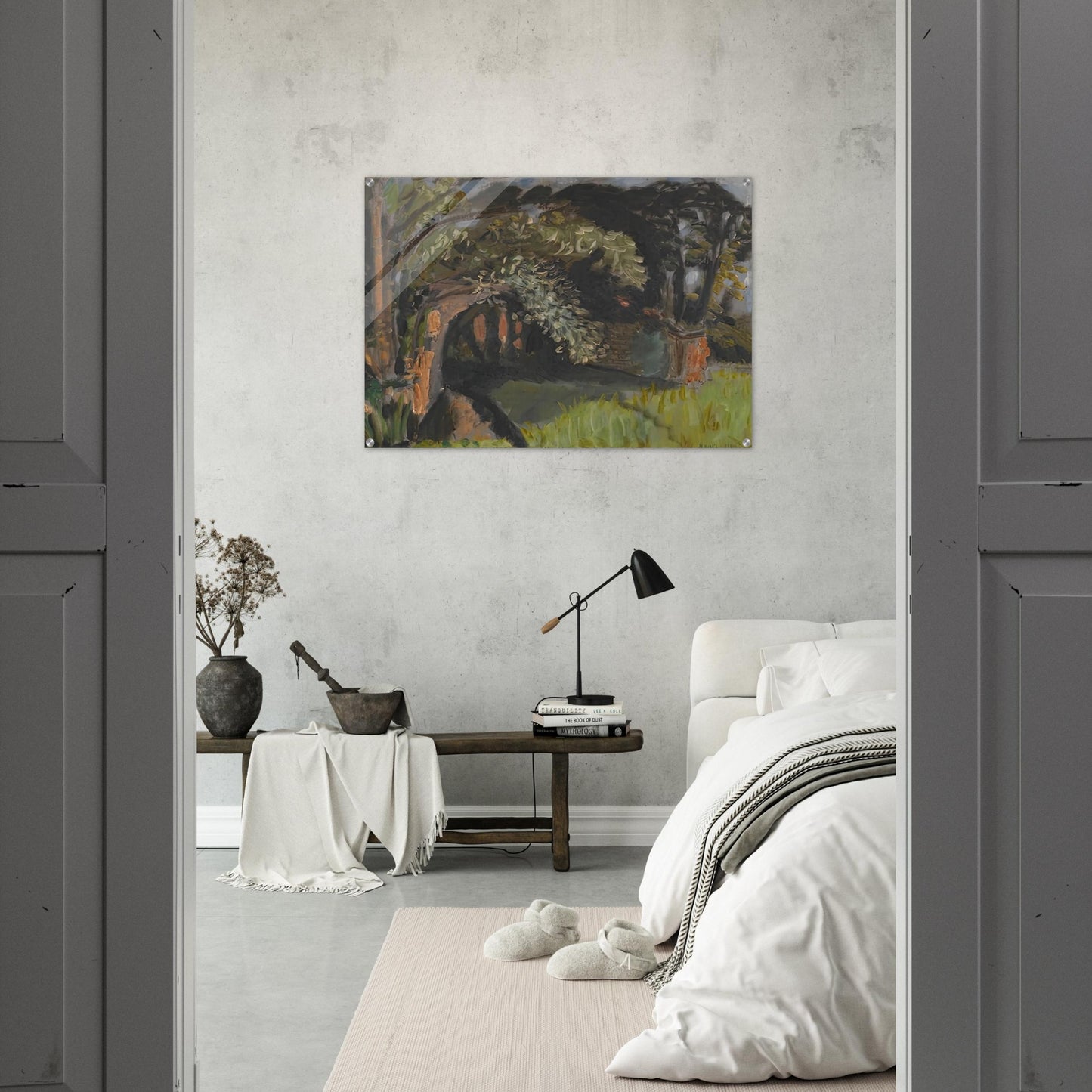 PAYSAGE A MAINTENON 1918 - Henri Matisse Acrylic Print - 70x100 cm / 28x40″ inches | Henri Matisse Wall Art | Henri Matisse Prints