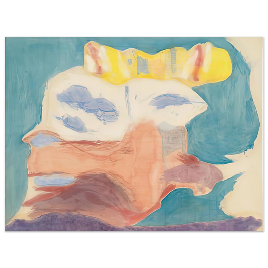 Helen Frankenthaler - Sea Goddess, 1963- Wall Art - 21x29.7 cm / 8x12" - Fine Art Poster-canvas - -