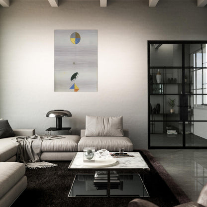 SERIES NO VII NO 3F 1920 - Hilma af Klint Brushed Aluminum Print - 70x100 cm / 28x40 inches | Hilma af Klint Aluminum Print | Hilma af Klint Prints