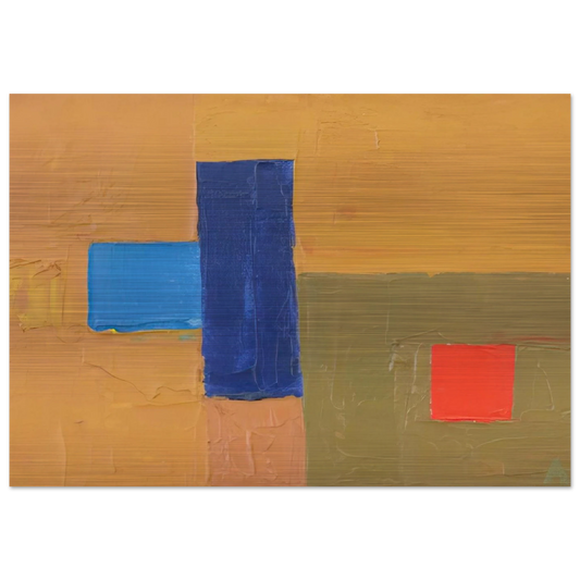 Untitled - 2000 - Etel Adnan Brushed Aluminum Print - 70x100 cm / 28x40 inches | Etel Adnan Aluminum Print | Etel Adnan Prints