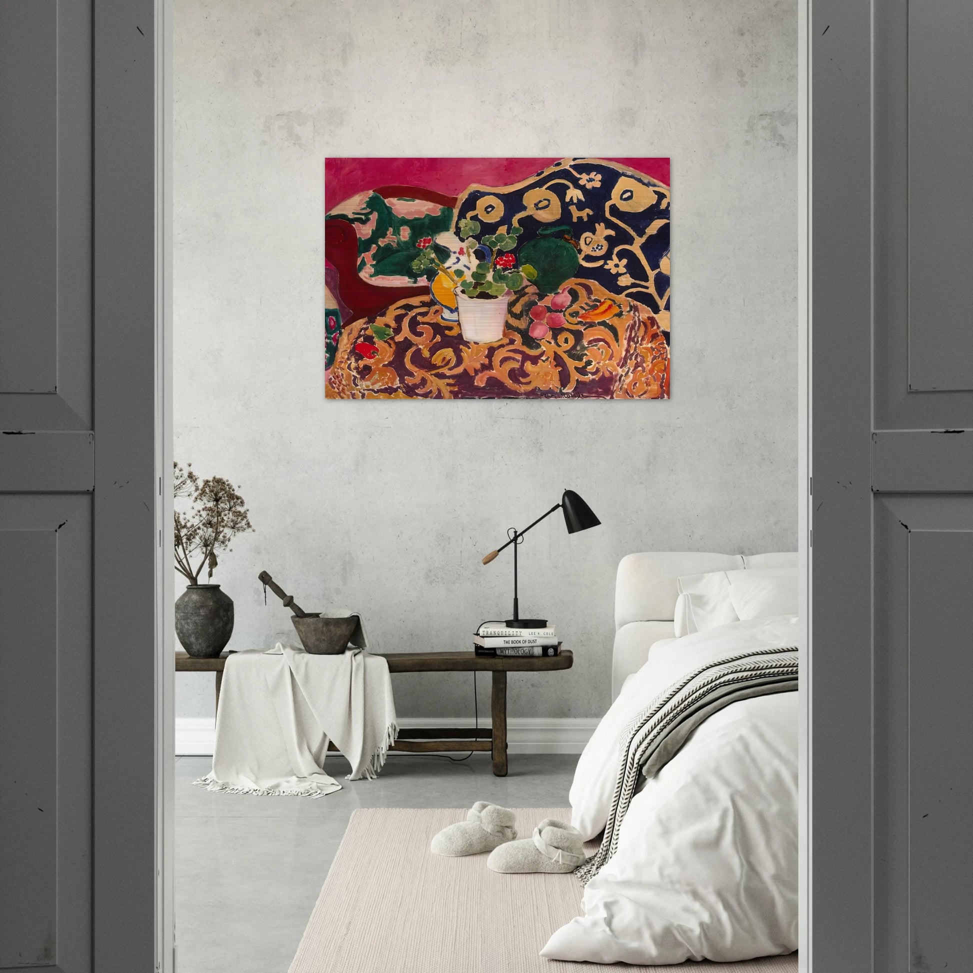 SPANISH STILL LIFE SEVILLE II 1911 - Henri Matisse Brushed Aluminum Print - 70x100 cm / 28x40 inches | Henri Matisse Aluminum Print | Henri Matisse Prints