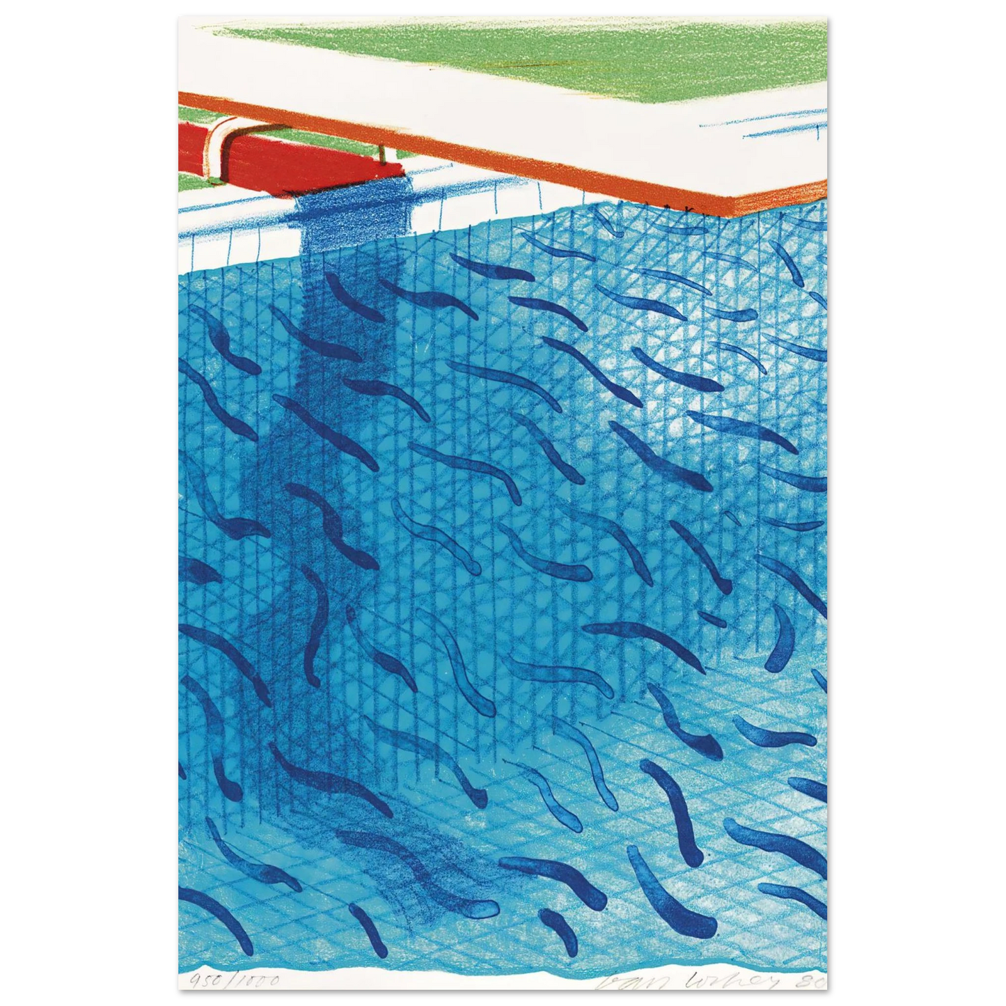 David Hockney - David Hockney Wall art - 40x60 cm / 16x24 inches - Fine Art Poster-canvas - -