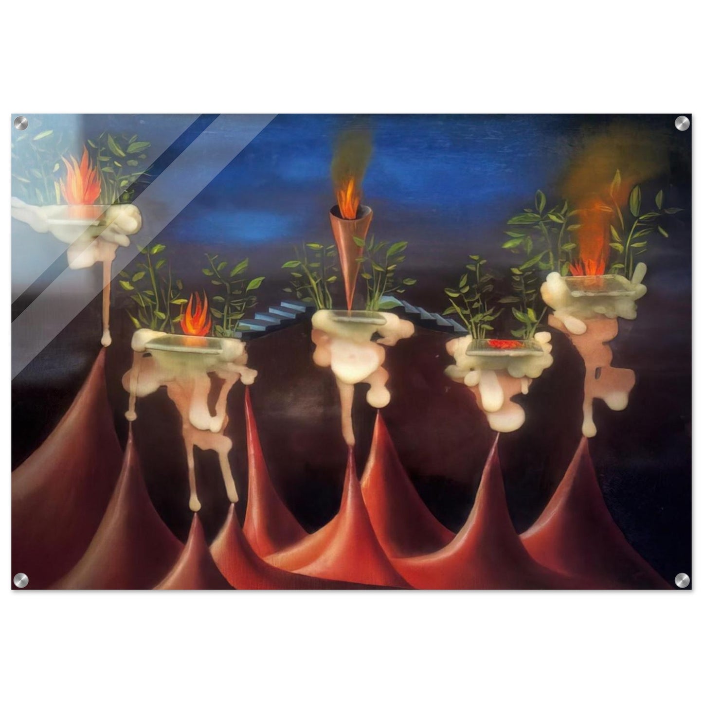 THE DESIRE - Remedios Varo Acrylic Print - 70x100 cm / 28x40″ inches
