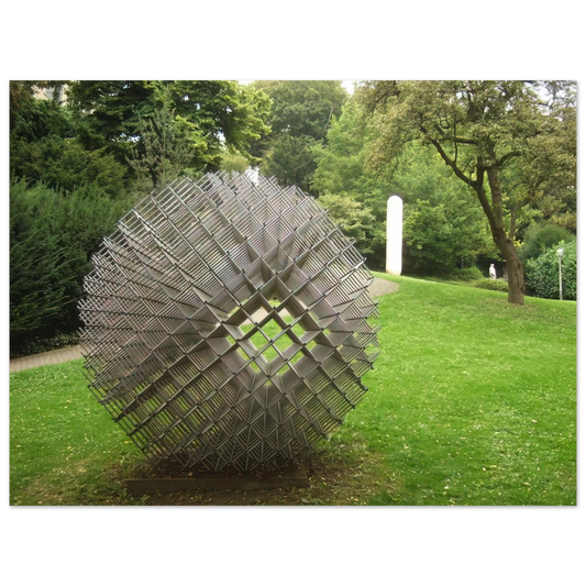 Francois Morellet - Sphere - Matter - 1962  75x100 cm / 30x40inches Fine Art Poster