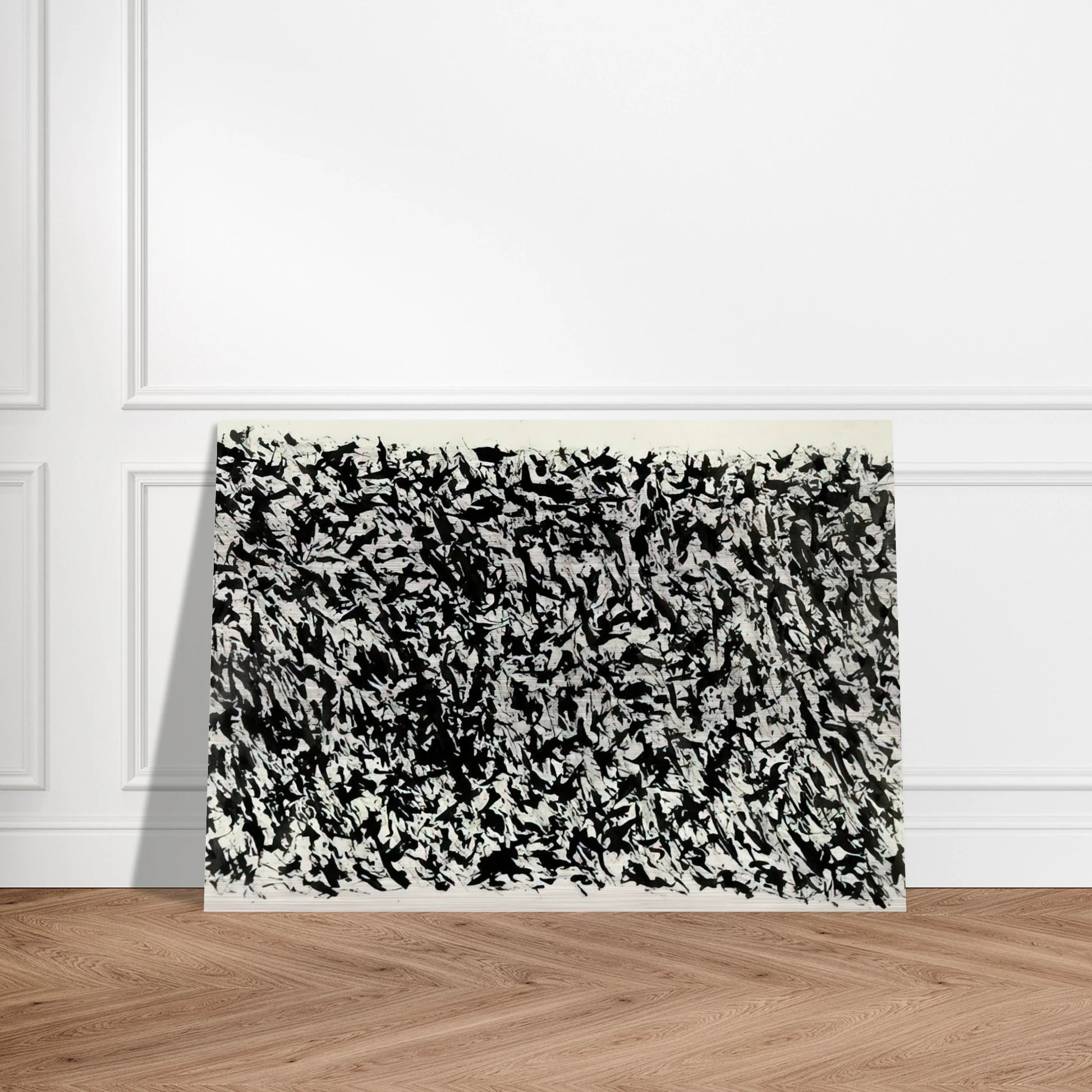 COMPOSITION - Henri Michaux Brushed Aluminum Print - 70x100 cm / 28x40 inches | Henri Michaux Aluminum Print | Henri Michaux Prints