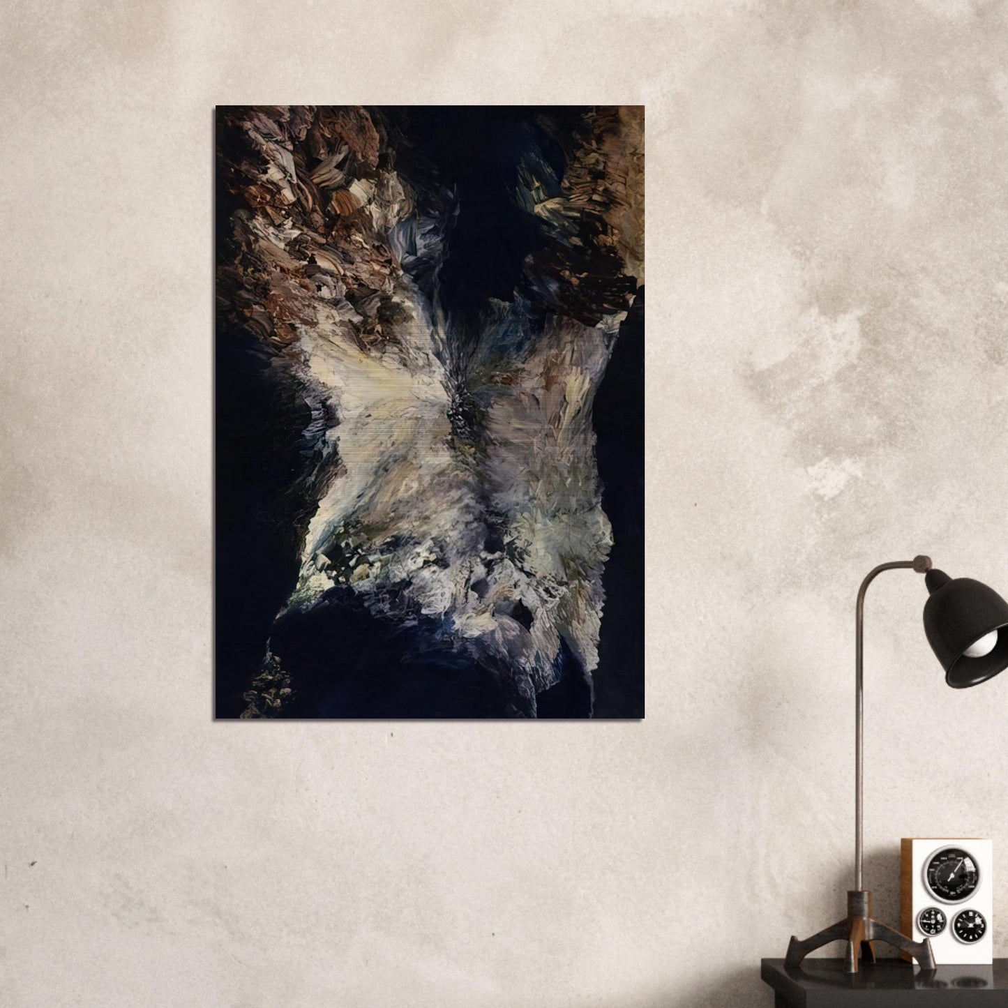 Jay DeFeo/BIG/The Annunciation - Jay DeFeo Brushed Aluminum Print - 70x100 cm / 28x40 inches | Jay DeFeo Aluminum Print | Jay DeFeo Prints