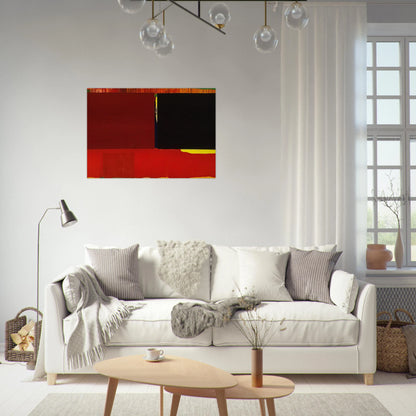29. 03. 60 - 1960 - John Hoyland Brushed Aluminum Print - 70x100 cm / 28x40 inches | John Hoyland Aluminum Print | John Hoyland Prints