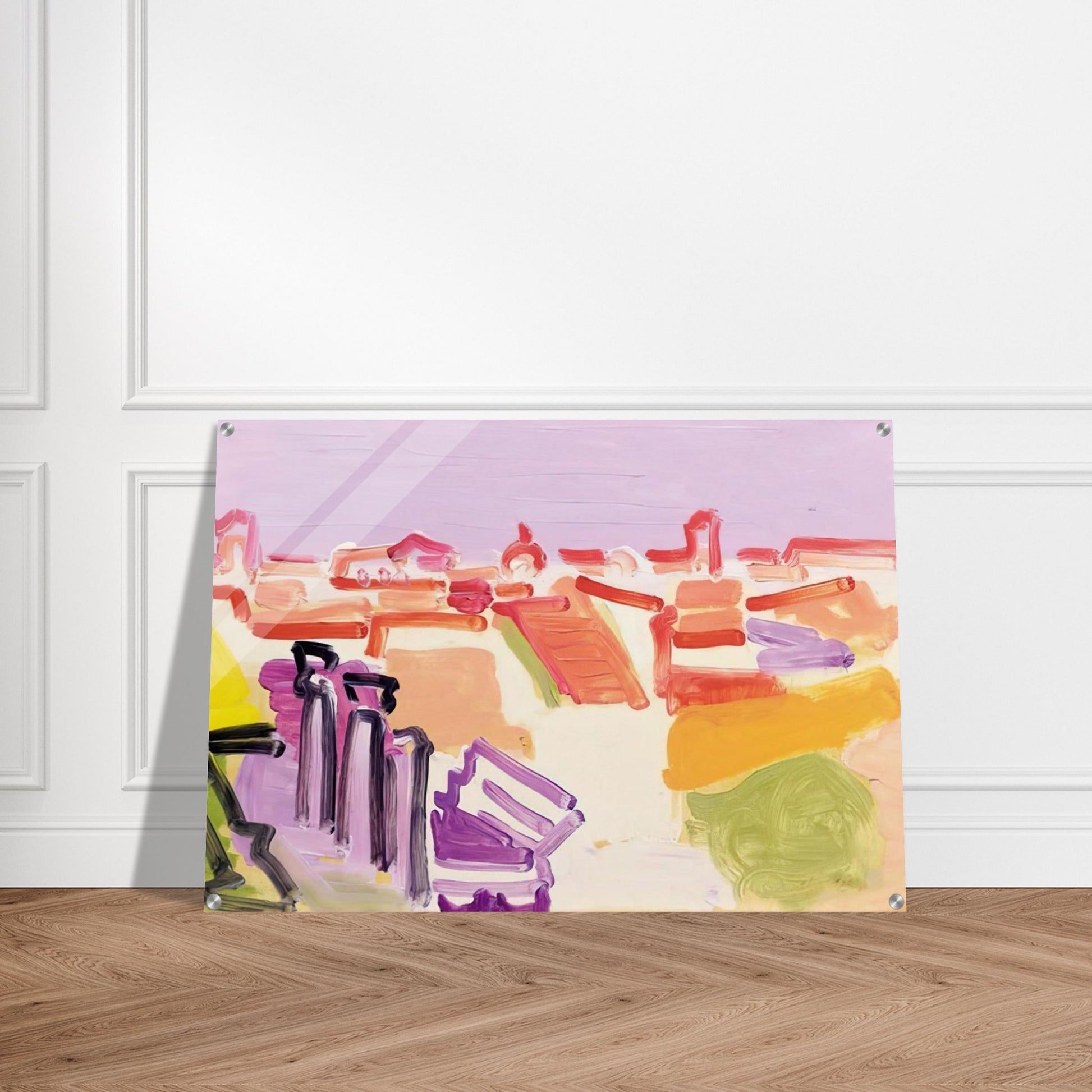 Untitled - Fauvism - Charles Lapicque Acrylic Print - 70x100 cm / 28x40″ inches