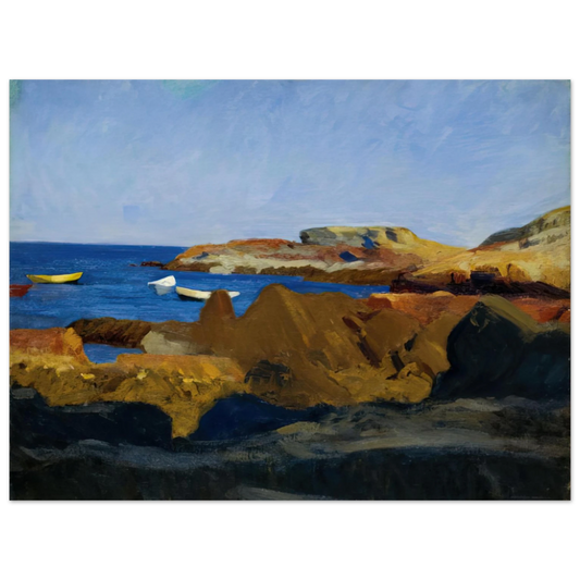 Edward Hopper - Cove at Ogunquit Fine Art Poster