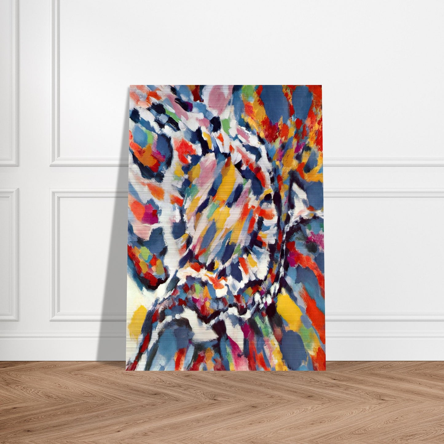 La Sève - 1963 - Alfred Manessier Brushed Aluminum Print - 70x100 cm / 28x40 inches | Alfred Manessier Aluminum Print | Alfred Manessier Prints
