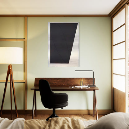 STUDY ATTIC SERIES XII 1991 - Robert Mangold Brushed Aluminum Print - 70x100 cm / 28x40 inches | Robert Mangold Aluminum Print | Robert Mangold Prints