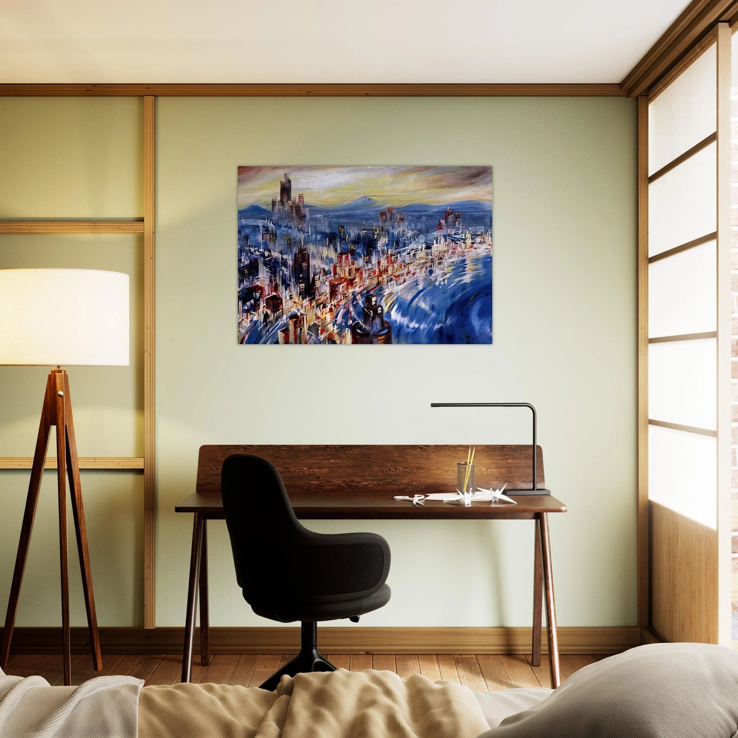 Built for the Future - Konrad Zuse Brushed Aluminum Print - 70x100 cm / 28x40 inches | Konrad Zuse Aluminum Print | Konrad Zuse Prints