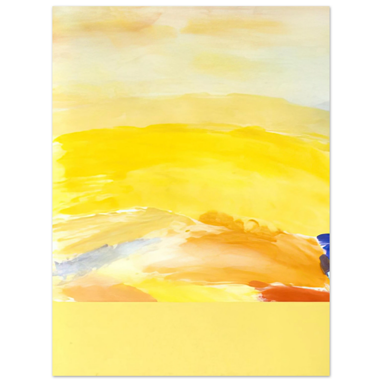 Ronnie Landfield - Light in Your Eyes - 2000  75x100 cm / 30x40inches Fine Art Poster