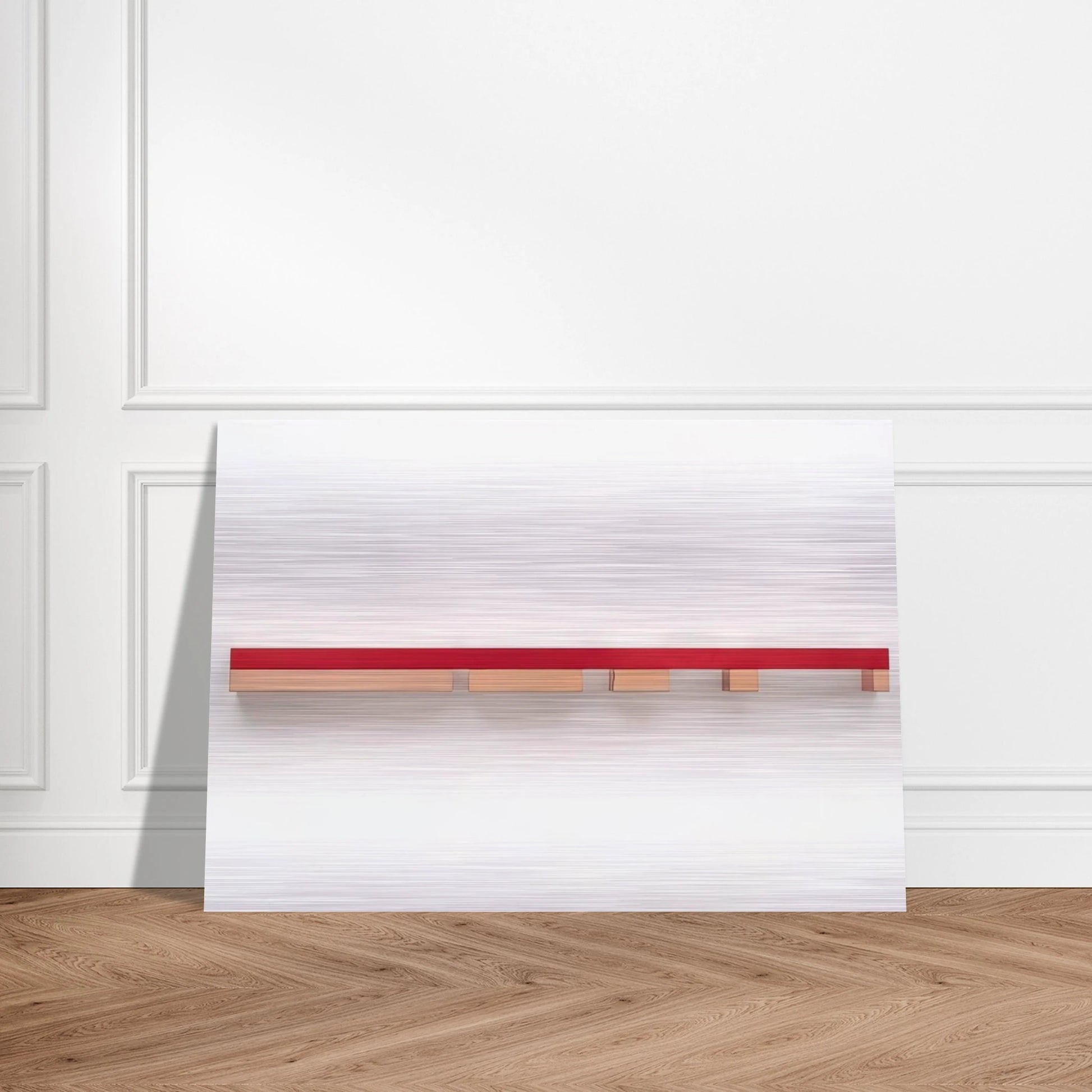 Untitled 79-35 - 1979 - Donald Judd Brushed Aluminum Print - 70x100 cm / 28x40 inches | Donald Judd Aluminum Print | Donald Judd Prints