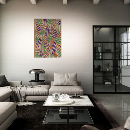 UNTITLED ULAE S13 - Jasper Johns Brushed Aluminum Print - 70x100 cm / 28x40 inches | Jasper Johns Aluminum Print | Jasper Johns Prints