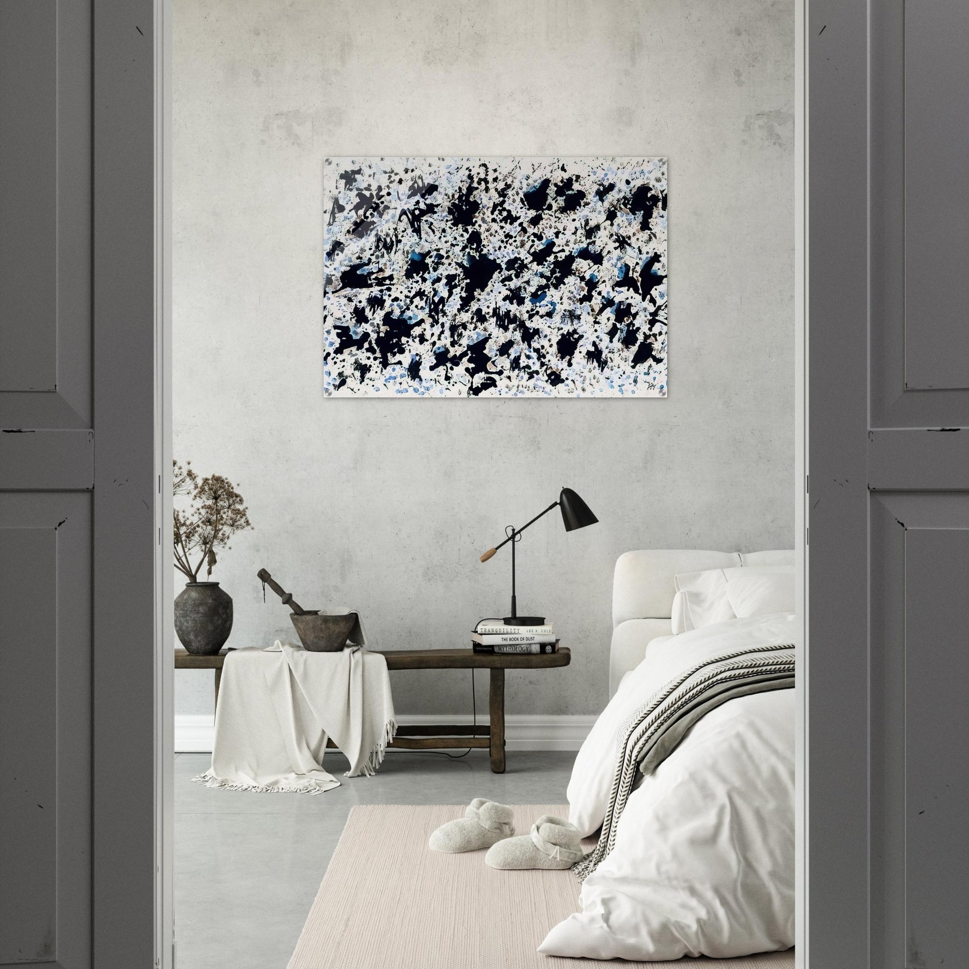 UNTITLED 1 - Henri Michaux Acrylic Print - 70x100 cm / 28x40″ inches | Henri Michaux Wall Art | Henri Michaux Prints