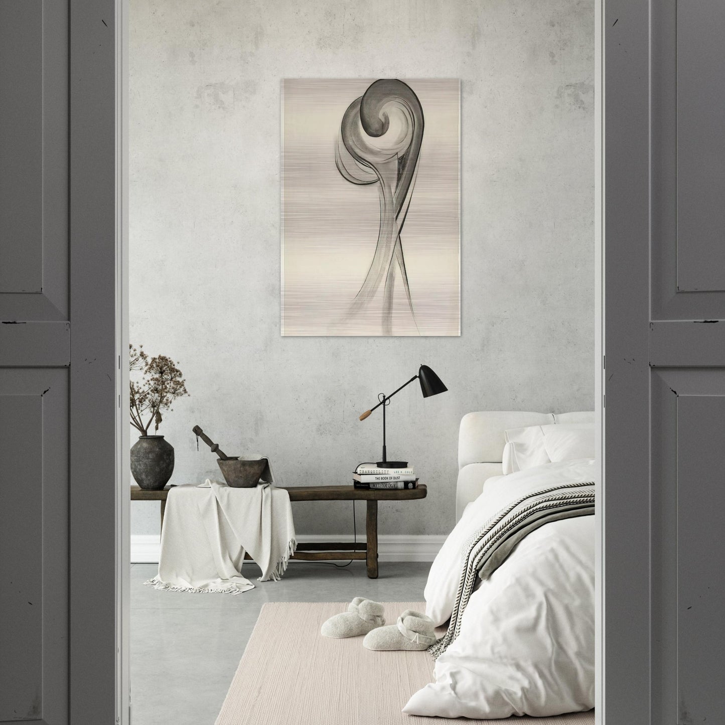 Drawing XII - Georgia O'Keeffe Brushed Aluminum Print - 70x100 cm / 28x40 inches | Georgia O'Keeffe Aluminum Print | Georgia O'Keeffe Prints